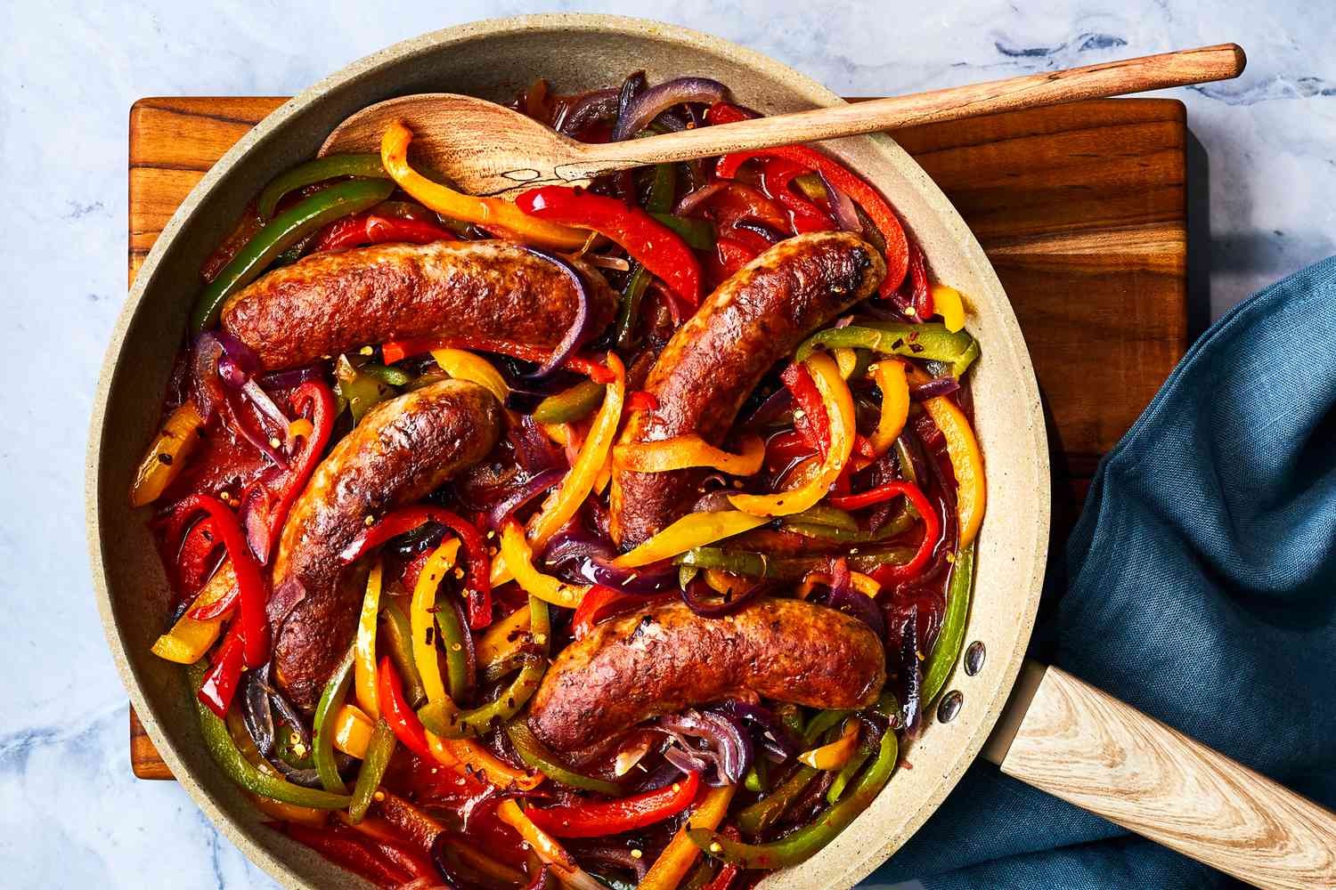 grilled-boudin-with-onions-peppers-and-mushrooms-recipe