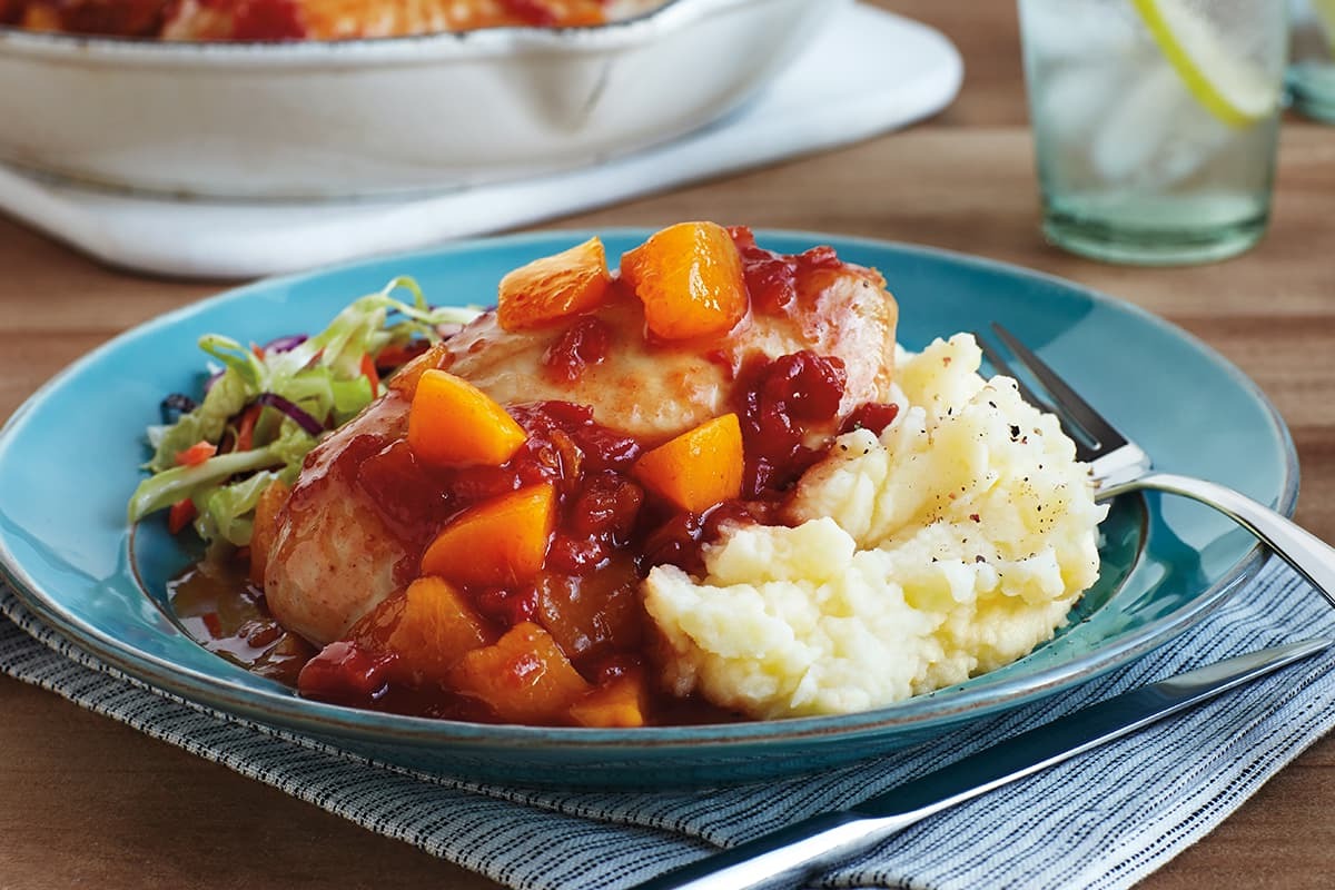 grilled-chicken-with-peach-sauce-recipe