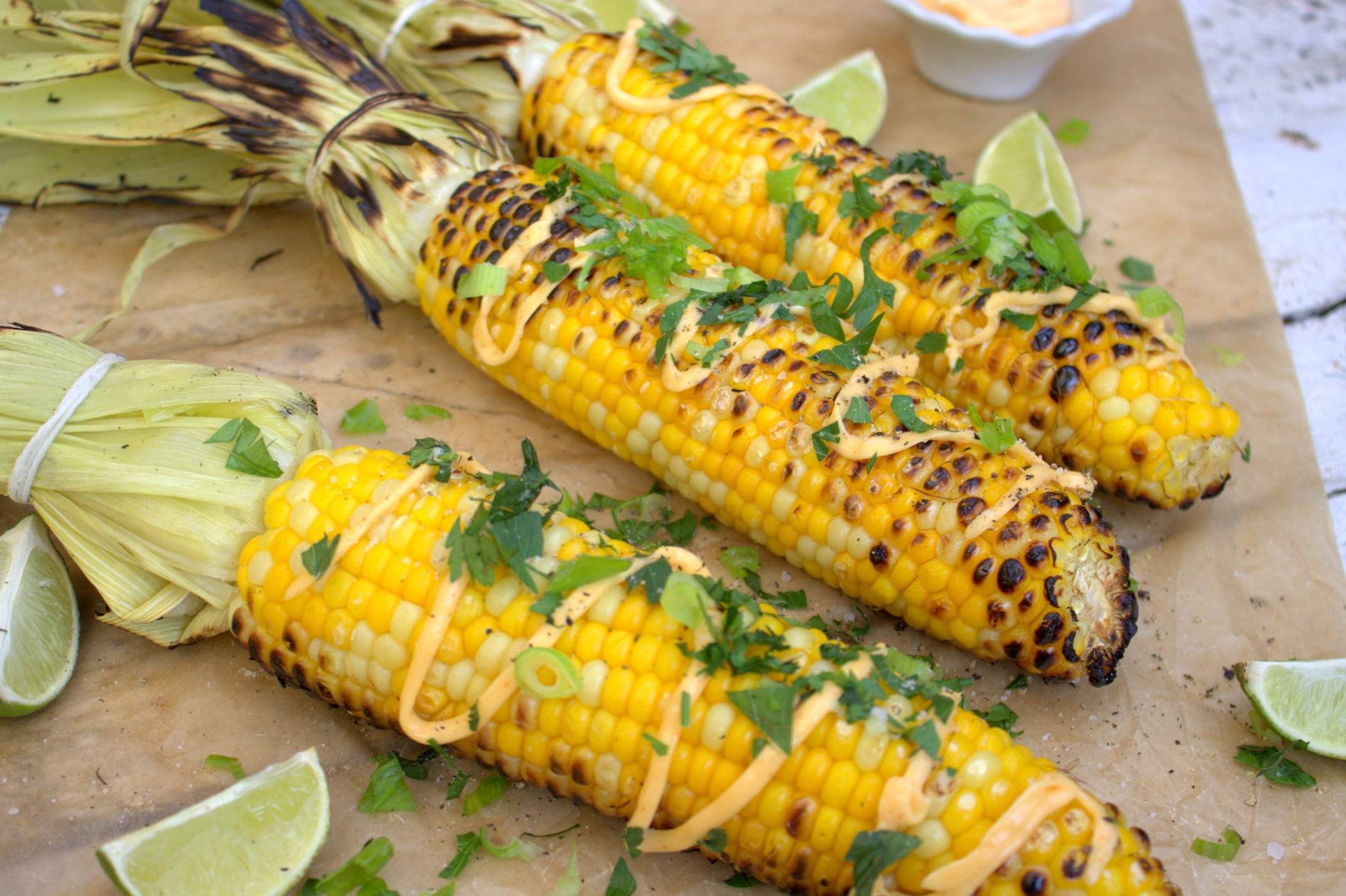 grilled-corn-with-cilantro-lime-butter-recipe
