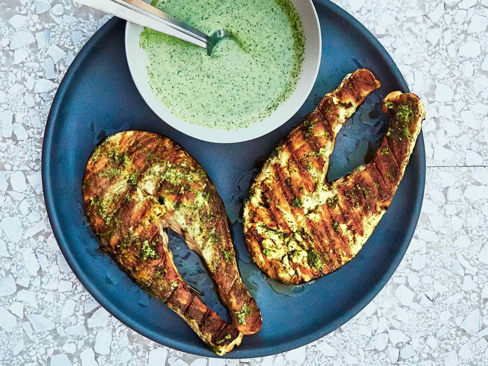 grilled-halibut-with-cilantro-garlic-butter-recipe