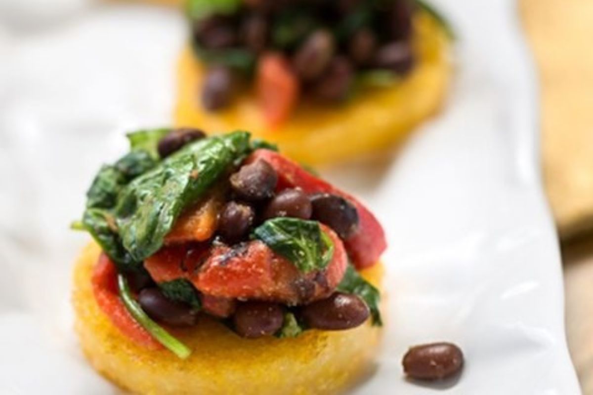 grilled-polenta-bites-with-black-bean-salsa-recipe