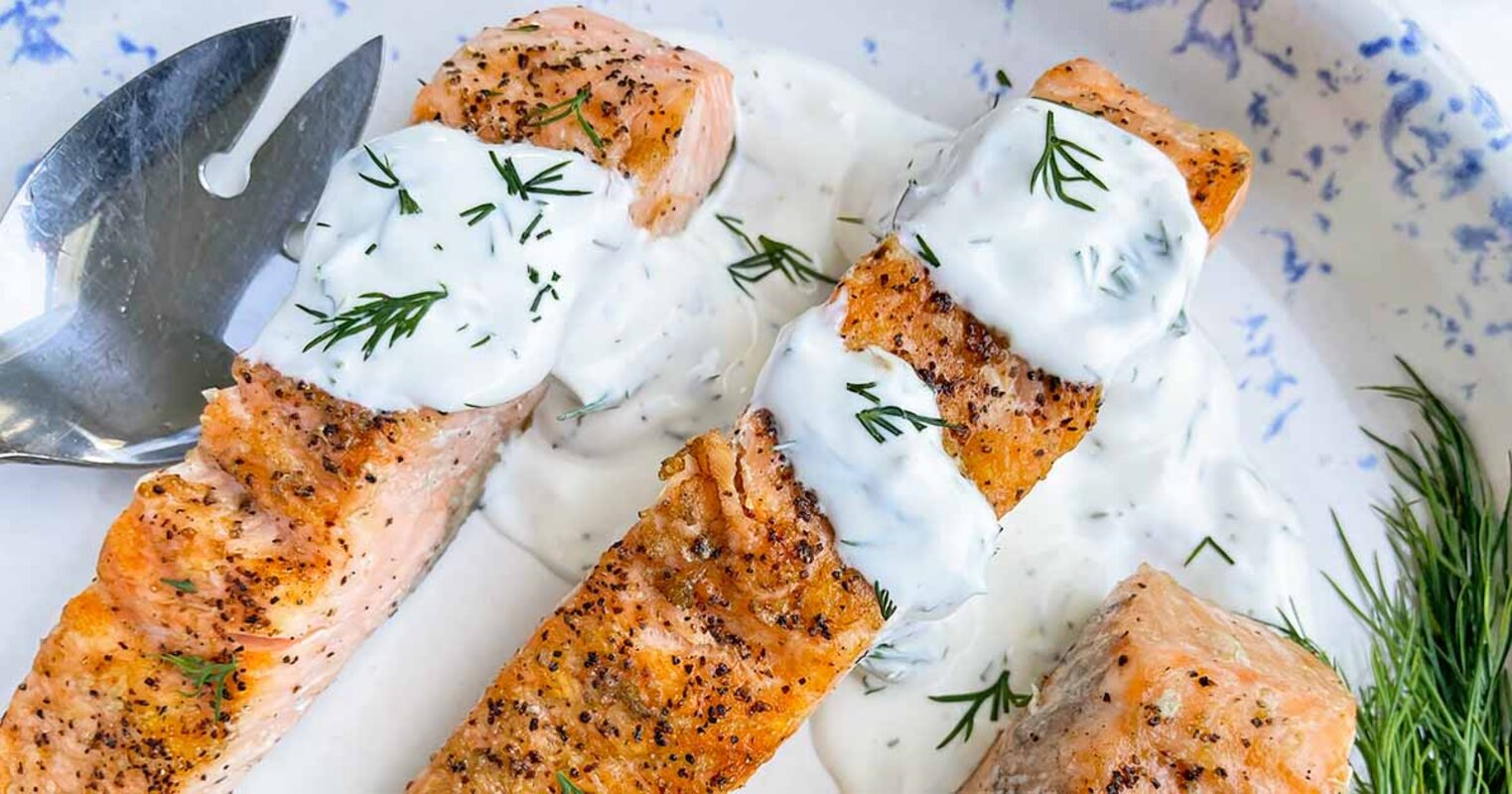 grilled-salmon-with-dill-sauce-recipe