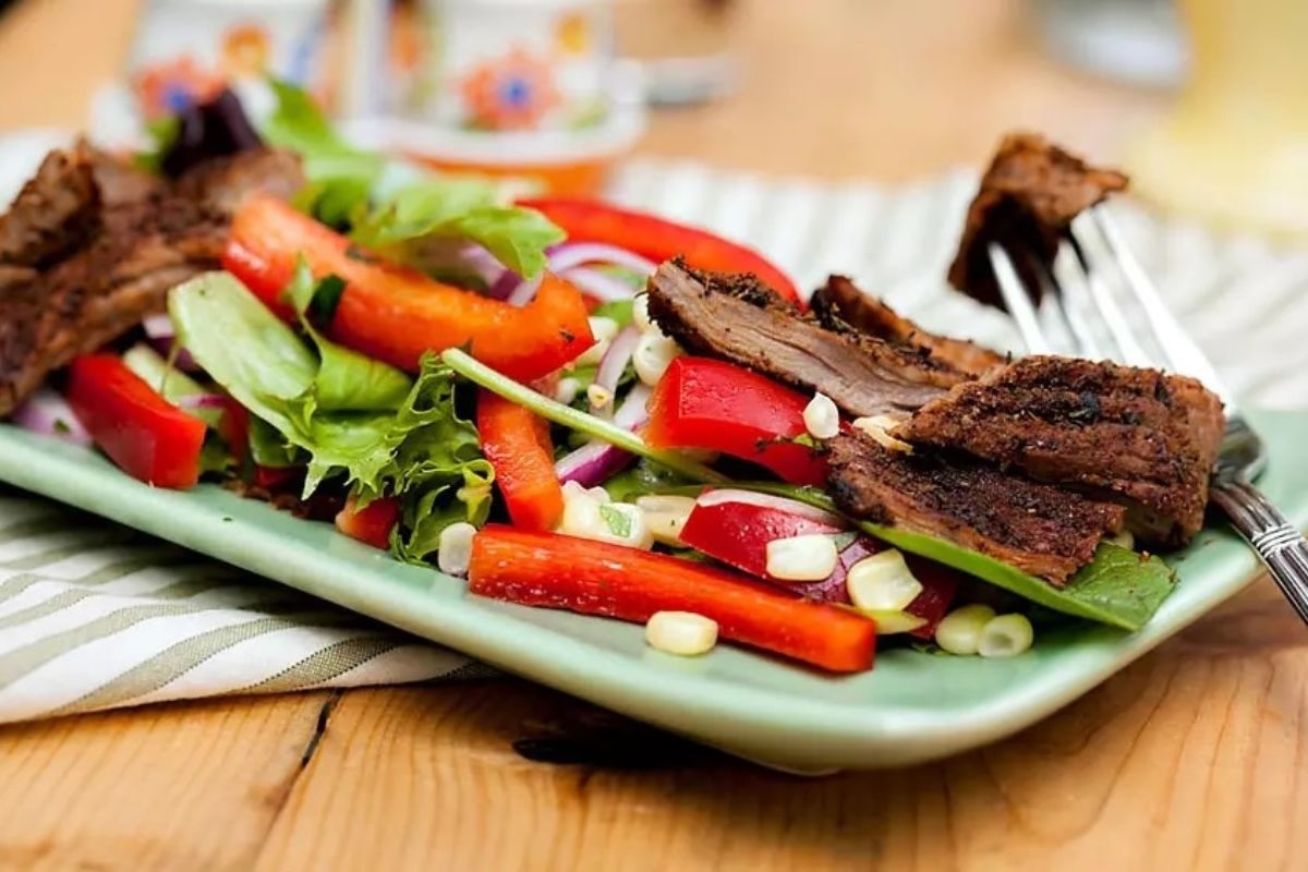 grilled-sirloin-salad-recipe