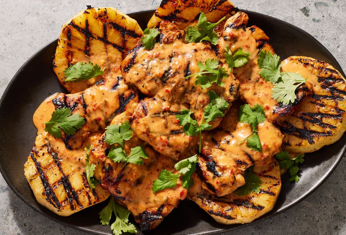 coconut-lime-chicken-with-grilled-pineapple-recipe