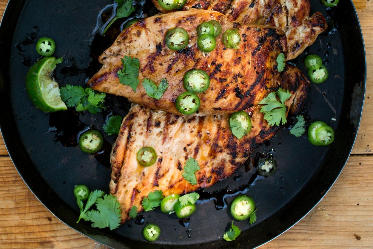 grilled-chicken-breast-with-cilantro-and-lime-recipe