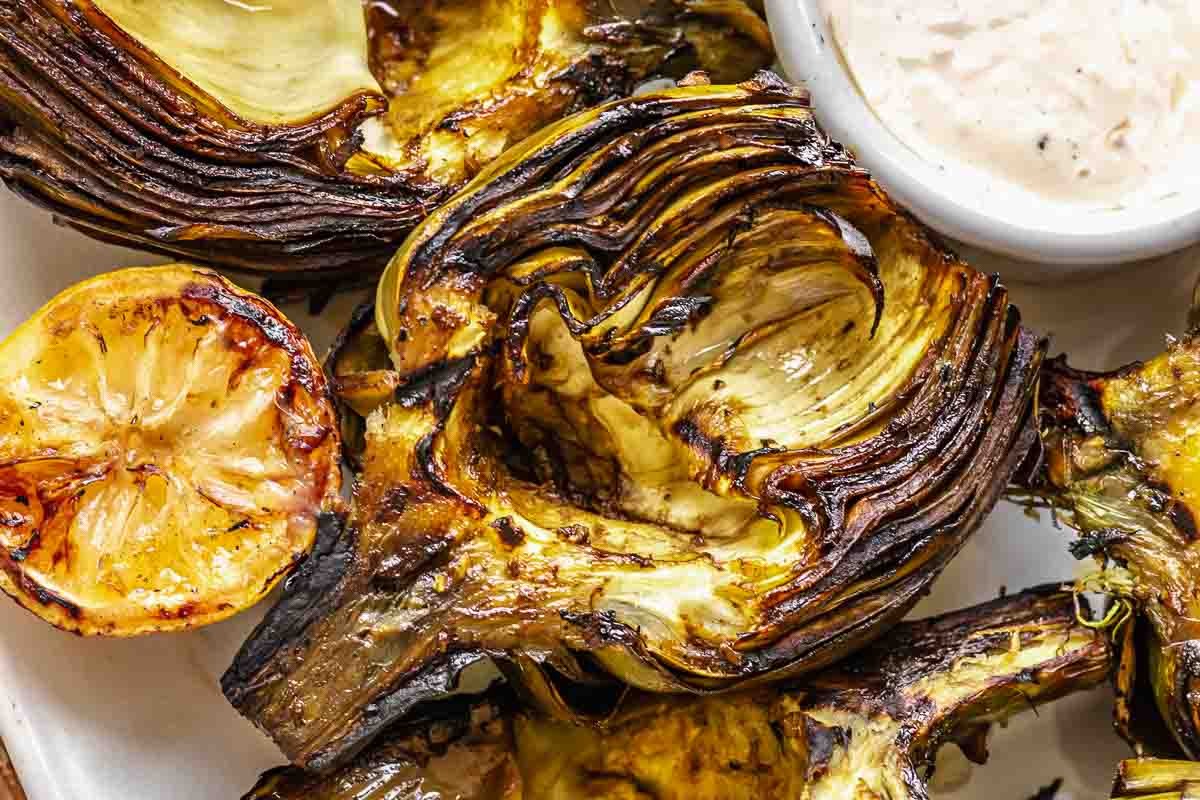 grilled-garlic-artichokes-recipe