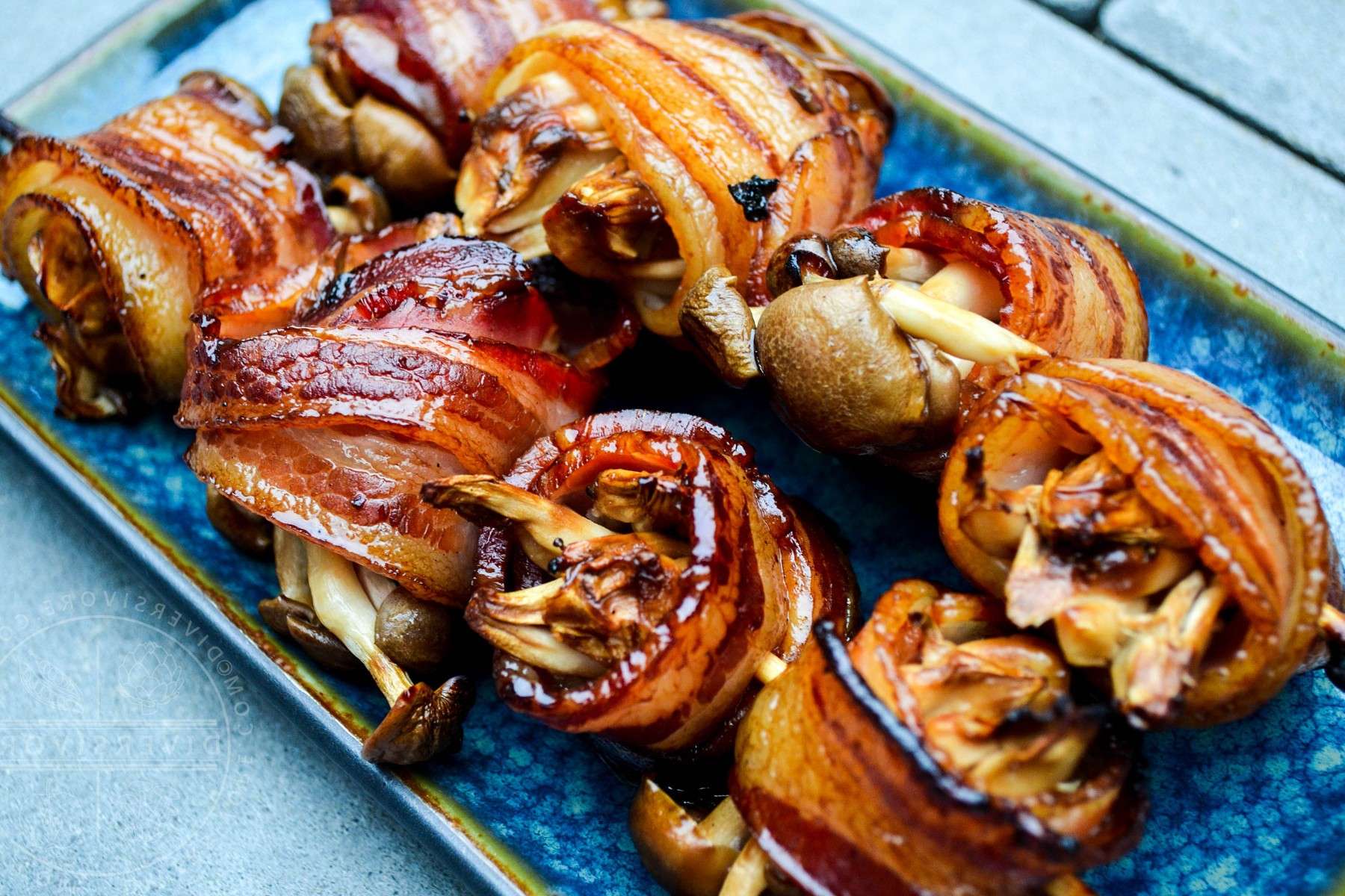 grilled-mushrooms-with-bacon-recipe
