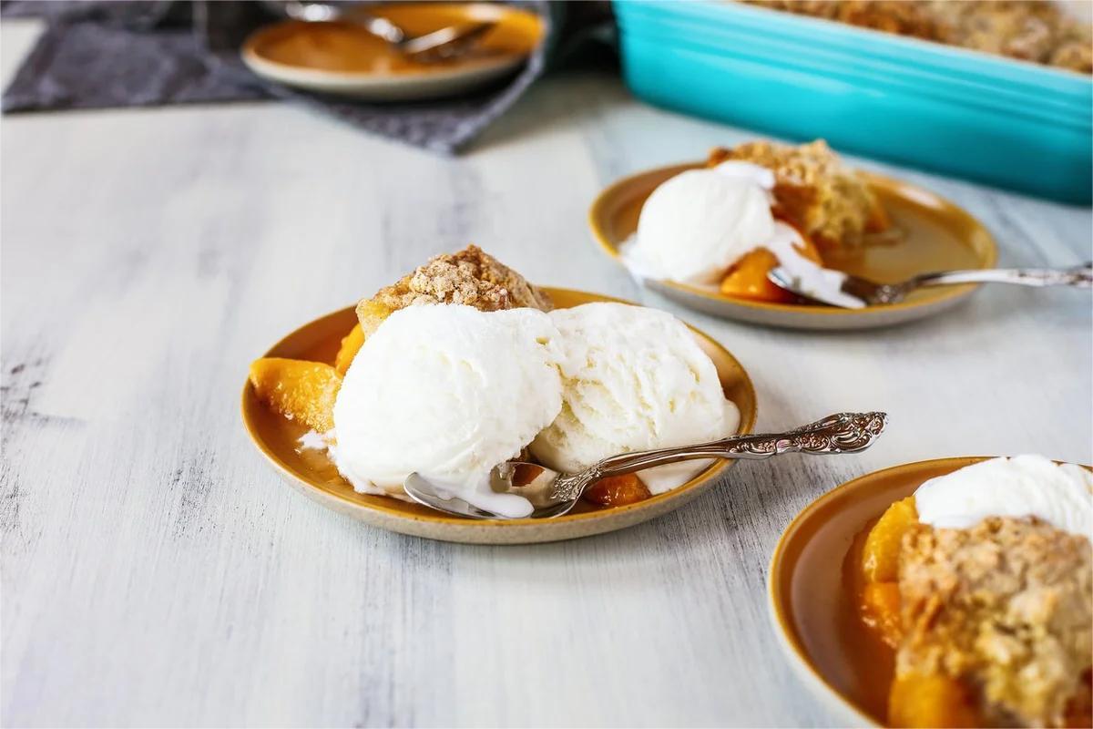 grilled-peaches-with-gingersnaps-recipe