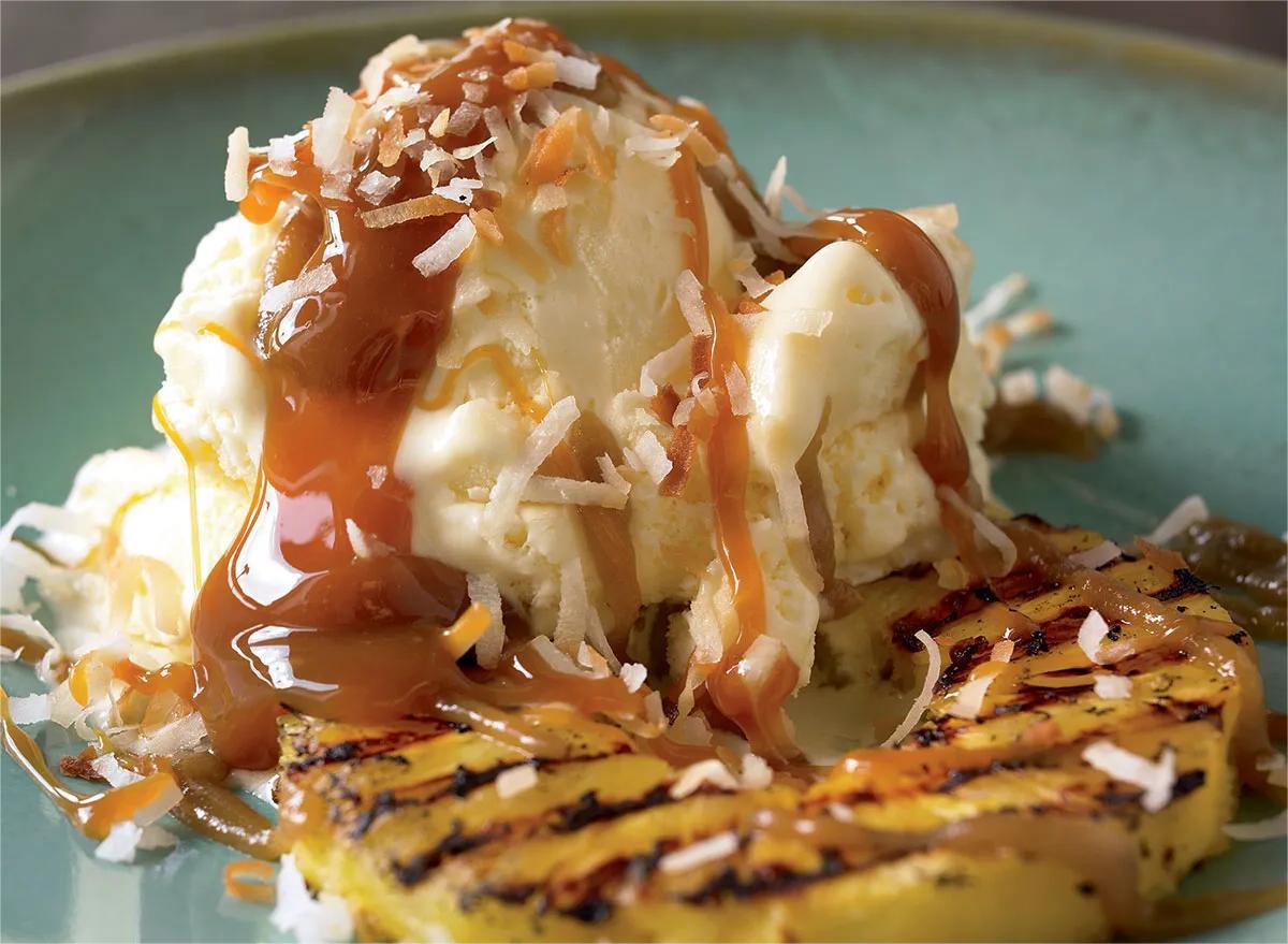 grilled-pineapple-butterscotch-sundaes-recipe