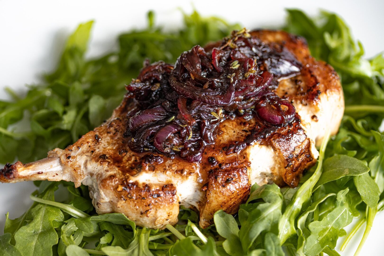 grilled-pork-chops-with-balsamic-caramelized-pears-recipe