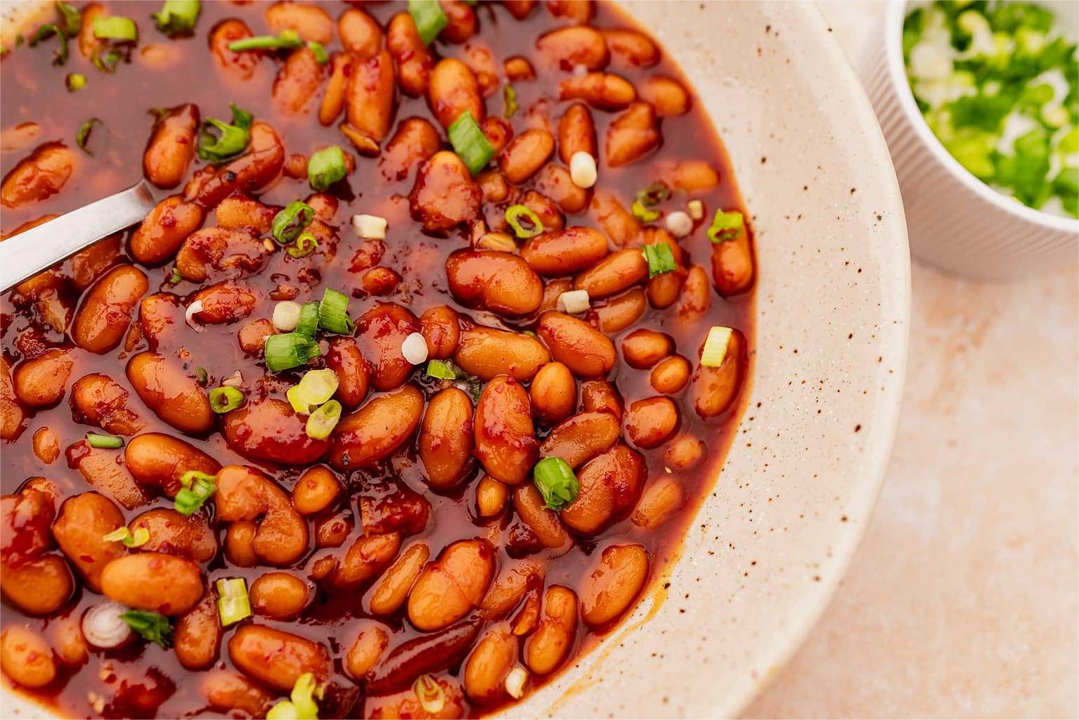 instant-pot-korean-bbq-baked-beans-recipe