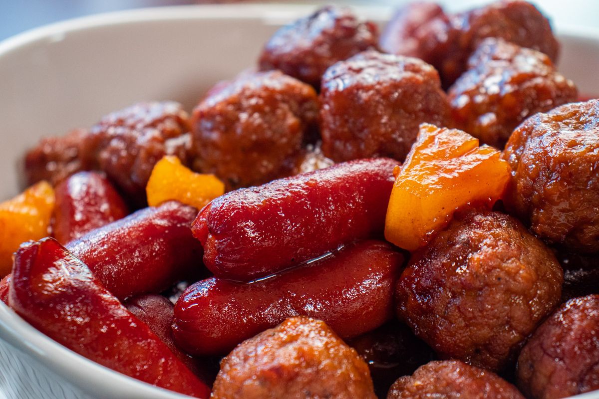 slow-cooker-bbq-meatballs-and-polish-sausage-recipe